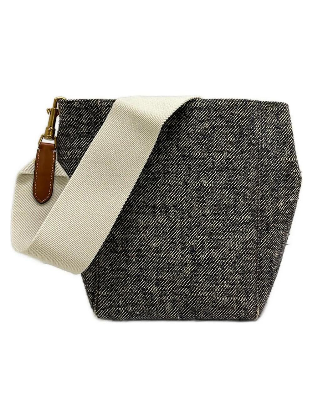 Celine Sangle Small Dark Navy Cream #358489C69B
